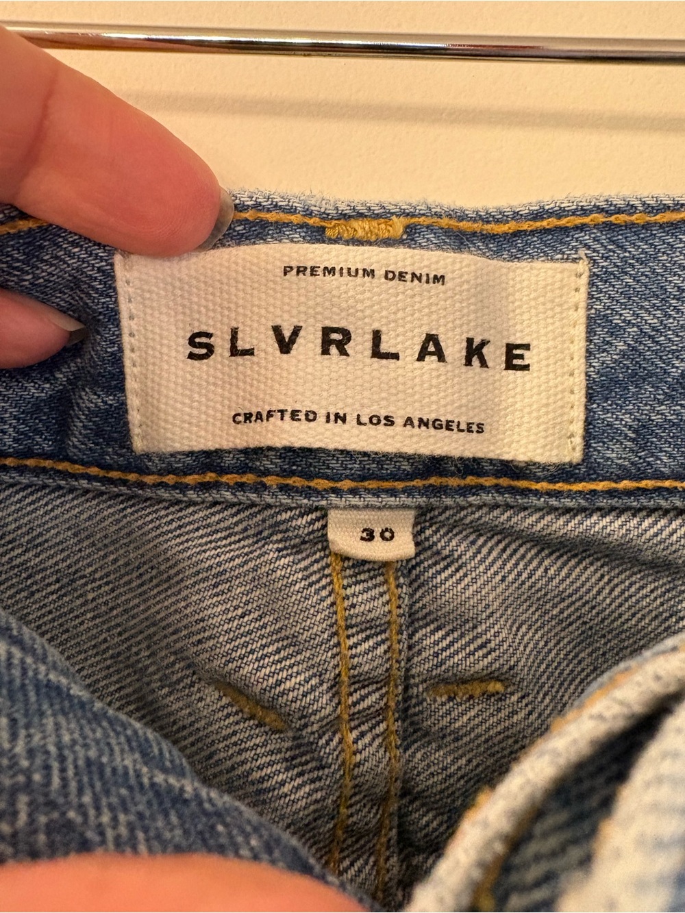 SLVRLAKE DAKOTA Women’s High Rise Jeans in Light Blue Wash